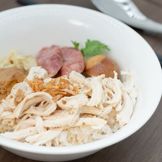 Shredded Chicken Rice 嘉義雞肉飯